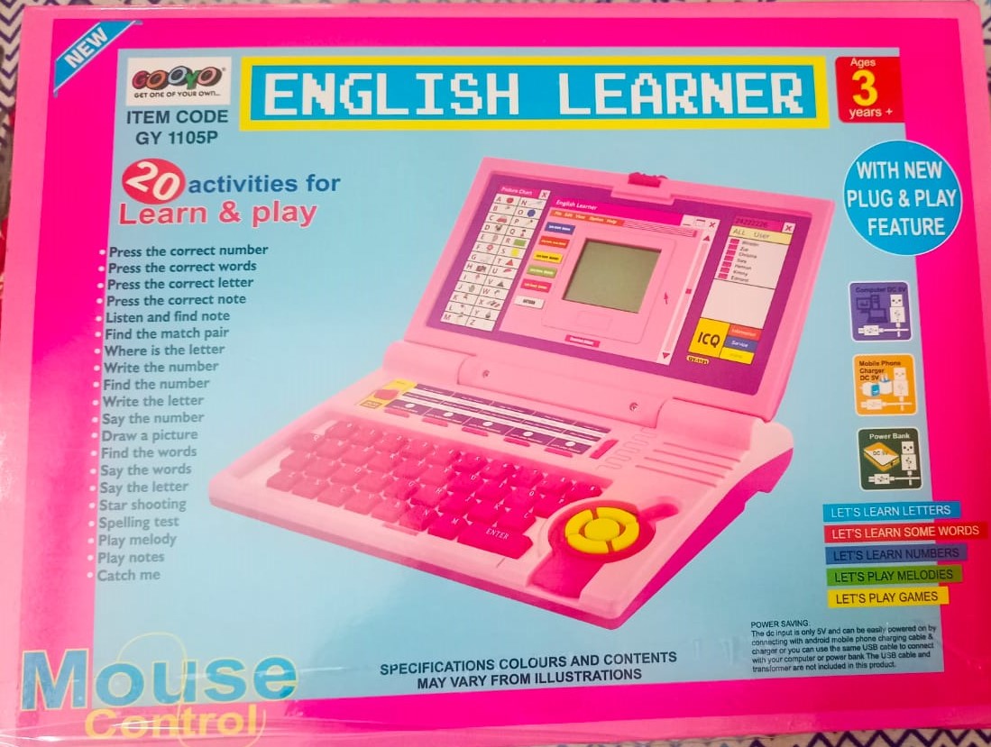 English learner with new plug & play feature